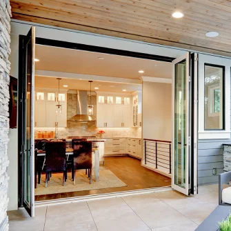 Bi-Fold Glass Walls