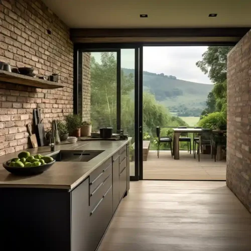 Stacking Glass Walls